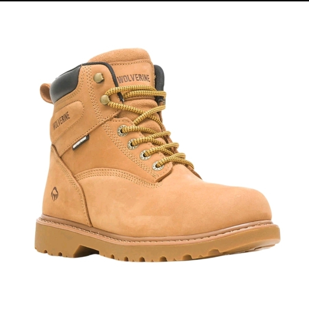 Wolverine Men's Floorhand Waterproof Steel Toe 6" Work Boot - W10632 - Picture 2 of 8